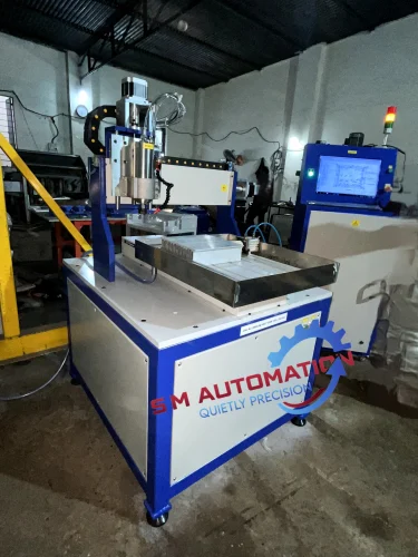Aluminium Heatsink Cutting Machine - High Precision Industrial Machine by SM Automation
