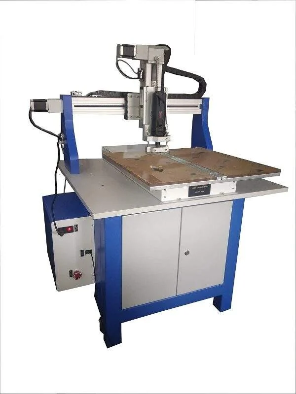 Automatic PCB Drilling Machine - Industrial Machine Side Profile & Frame