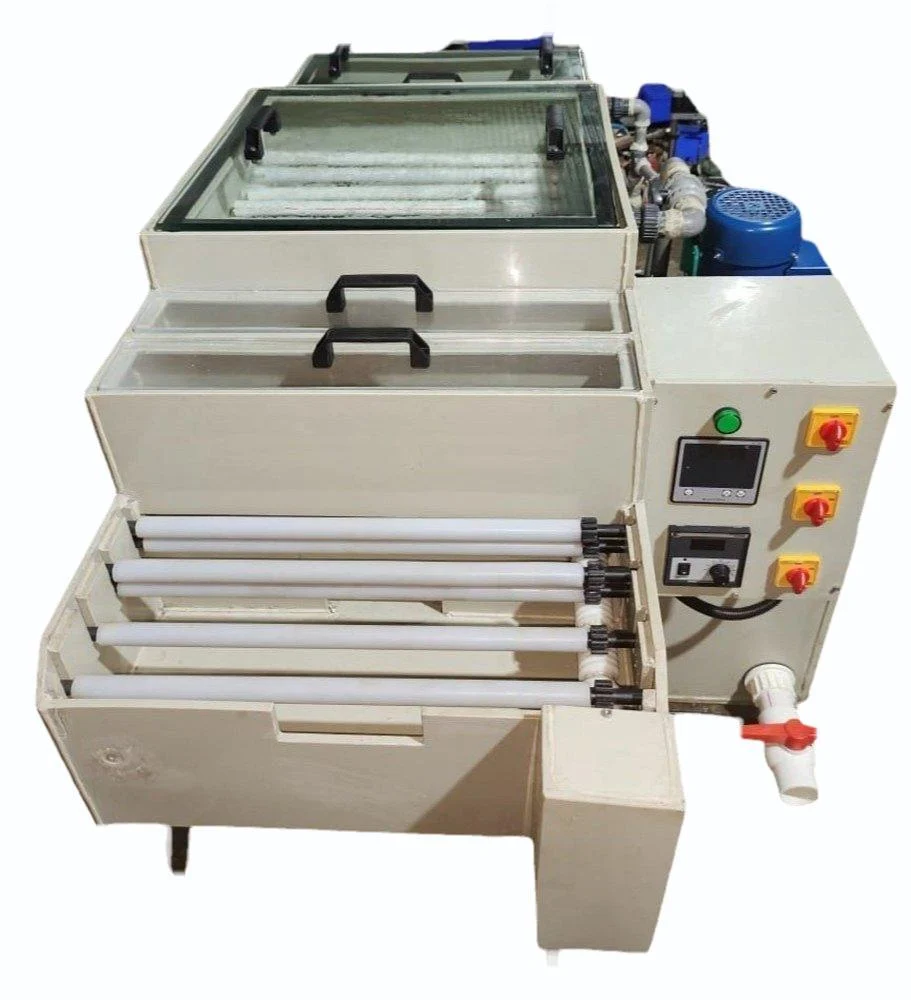 PCB Developer Machine - Industrial Machine Side Profile & Frame