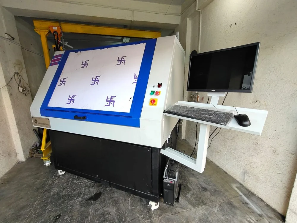 Three Spindle CNC PCB Drilling Machine - CNC Controller & Worktable Setup